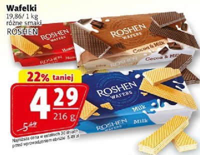 Wafelki promocja w Prim Market