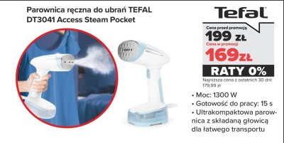 Parownica ręczna do ubrań DT3041 Access Steam Pocket promocja w NEONET