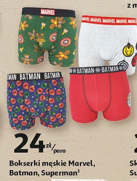 Bokserki m臋skie batman Auchan inextenso promocja