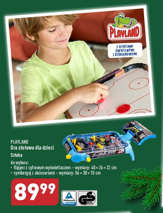 Gra sto艂owa flipper Playland promocja