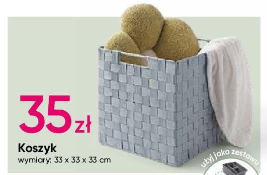 Koszyk 33 x 33 x 33 cm promocja