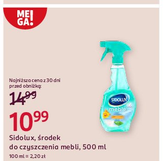 Rozpylacz do mebli lakierowanych na wysoki połysk Sidolux m promocja w Rossmann