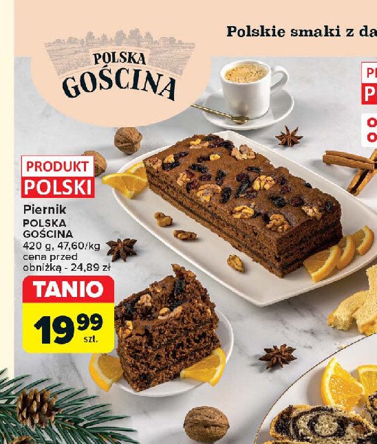 Piernik Polska gościna promocja w Carrefour