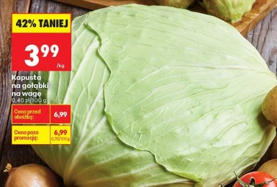 Kapusta promocja w Biedronka