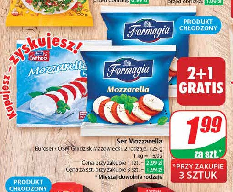 Mozzarella Latteo promocja