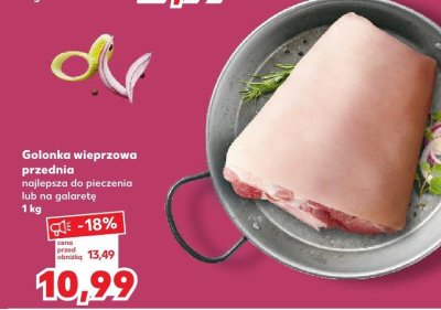 Golonka wieprzowa przednia 1 kg promocja w Kaufland