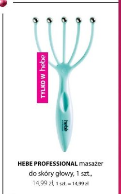 Masażer HEBE PROFESSIONAL do skóry głowy promocja w Hebe