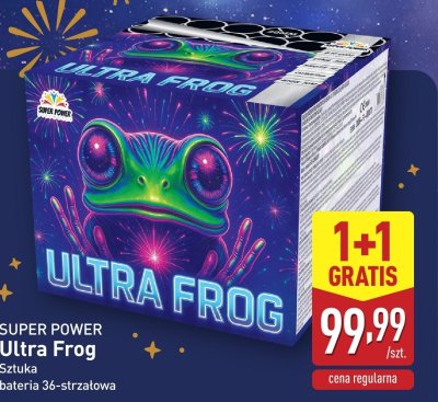 Sztuka bateria Ultra Frog SUPER POWER promocja w Aldi