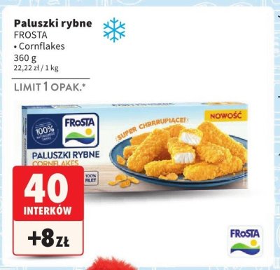 Paluszki rybne FROSTA Cornflakes 360 g promocja w Intermarche