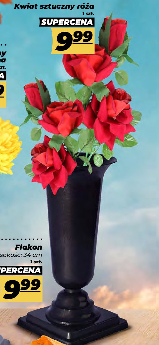 Kwiat sztuczny róża promocja