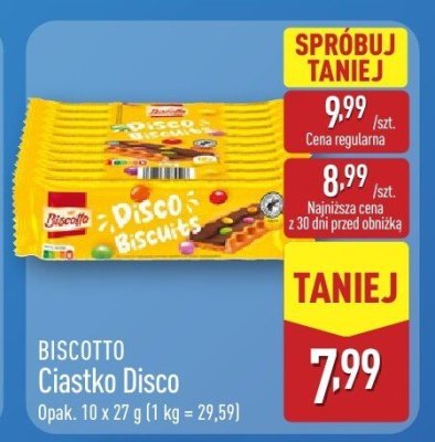Ciastko Disco  promocja w Aldi
