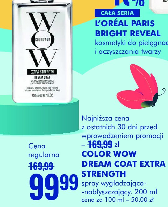 Spray do włosów dream coat COLOR WOW promocja