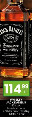 Whiskey Jack Daniel's promocja w Twój Market