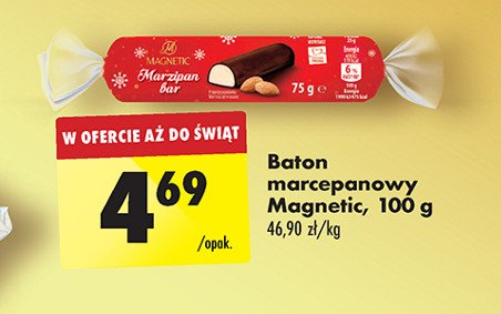 Baton marcepanowy Magnetic promocja