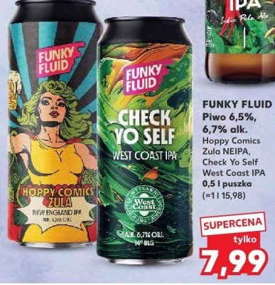 Piwo Check Yo Self West Coast IPA promocja w Kaufland