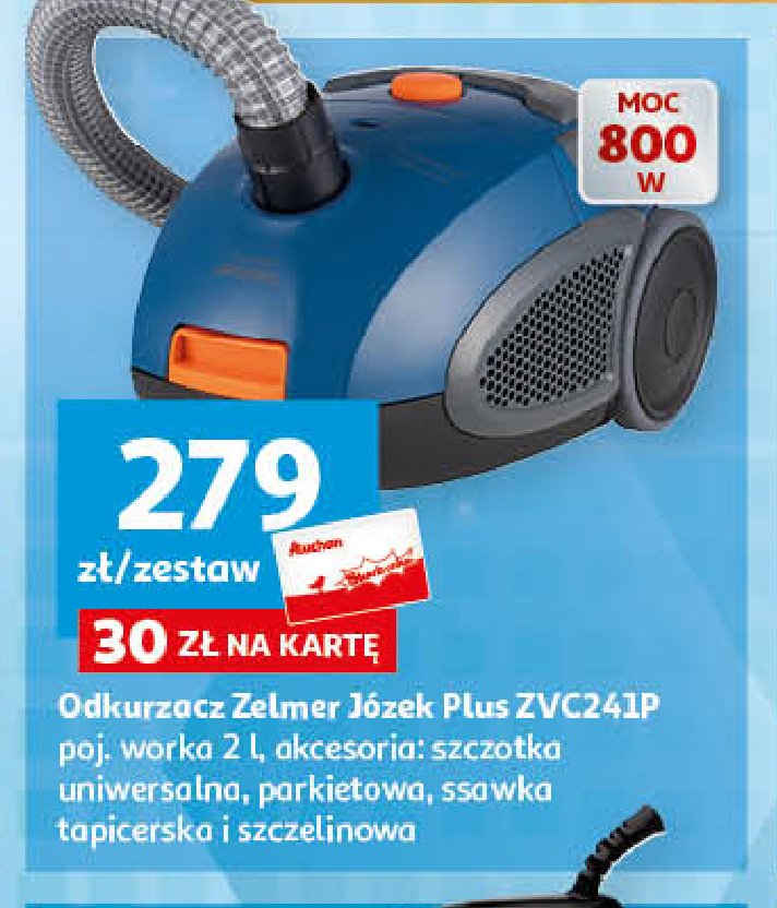 Odkurzacz zvc 241p j贸zek Zelmer promocja