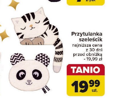 Przytulanka szeleścik promocja w Carrefour