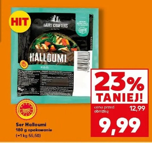 Ser halloumi Dairy crafters promocja w Kaufland