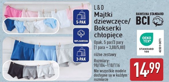 Bokserki L&d promocja