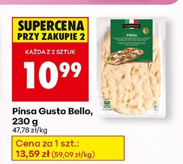 Pinsa Gusto Bello, 230 g promocja w Biedronka