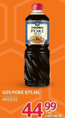 Sos poke Kikkoman 975ml promocja w Selgros