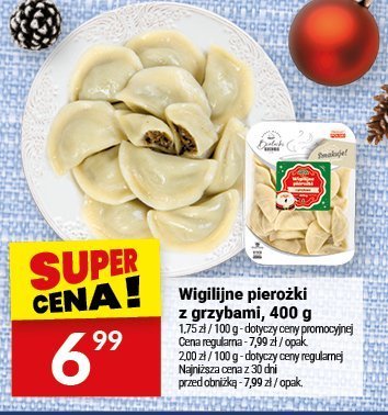 Wigilijne pierożki z grzybami 400 g promocja w Twój Market