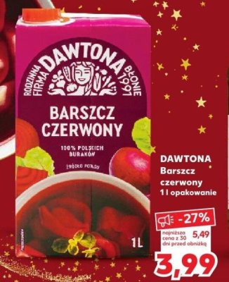 Barszcz czerwony promocja w Kaufland