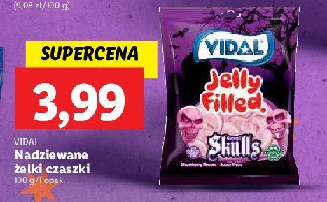 Żelki skulls Vidal promocja