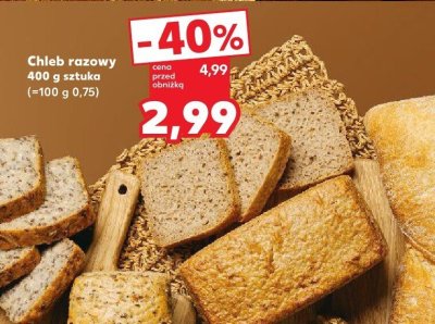 Chleb razowy promocja w Kaufland
