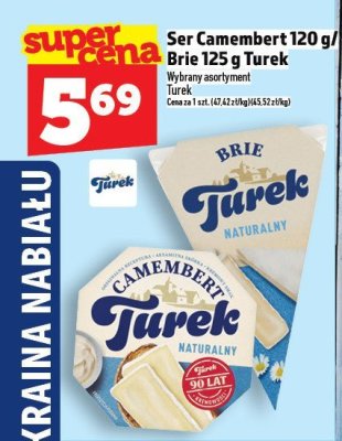 Ser Camembert Turek 120g promocja w TOPAZ