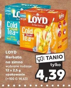 Herbata lemon lime mint Loyd tea the magic experience promocja