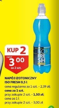 Napój izotoniczny wieloowocowy ISOFRESH promocja