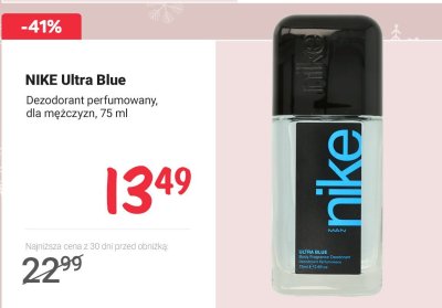 Dezodorant perfumowany Ultra Blue dla mężczyzn promocja w Rossmann