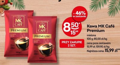 Kawa MK Café Premium mielona promocja w Żabka