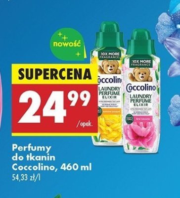 Perfumy do prania bukiet kwiat贸w Coccolino laundry perfume elixir promocja