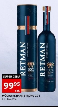 W贸dka + tuba Retman strong promocja