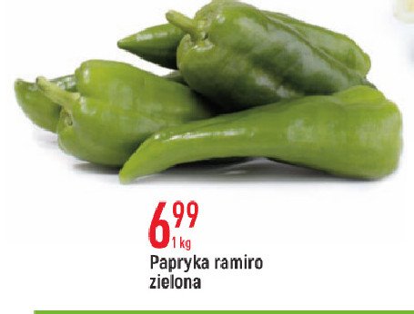 Papryka ramiro zielona promocja