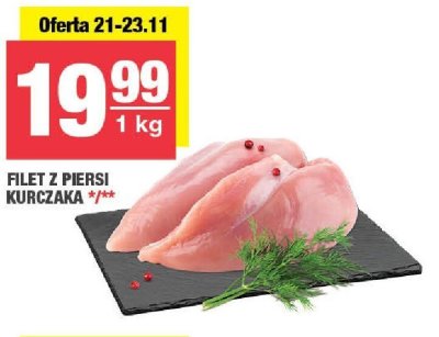 Filet z piersi kurczaka promocja w SPAR