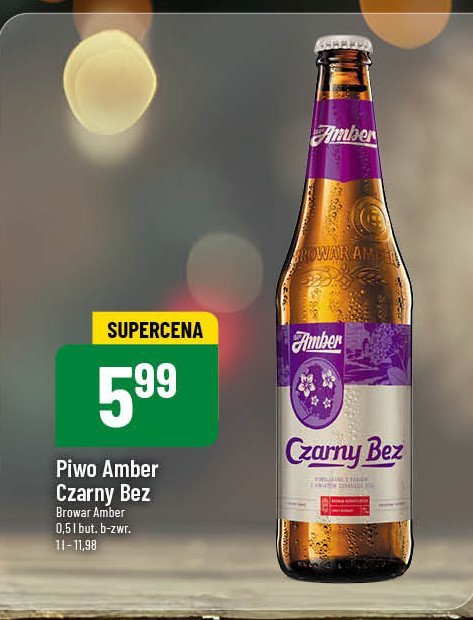 Piwo Amber czarny bez promocja