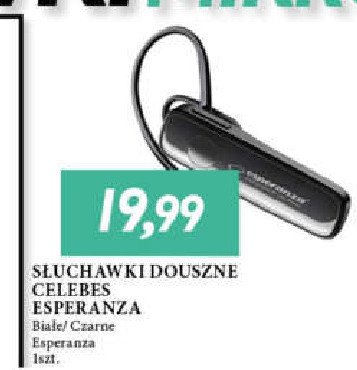 S艂uchawka bluetooth celebes bia艂a Esperanza promocja