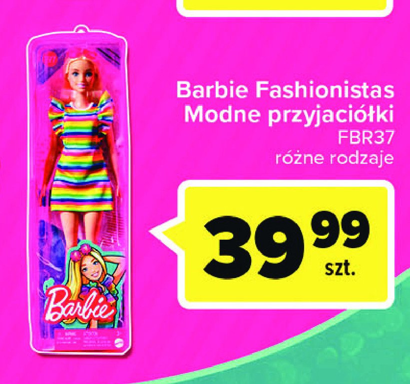 Lalka modne przyjaciółki fashionistas Barbie promocja