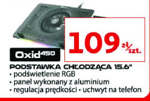 Podstawka ch艂odz膮ca oxid 250 Genesis promocja