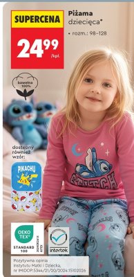 Piżama dziecięca promocja w Biedronka