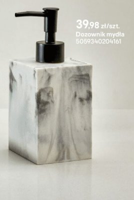 Dozownik mydła Elland promocja w Castorama