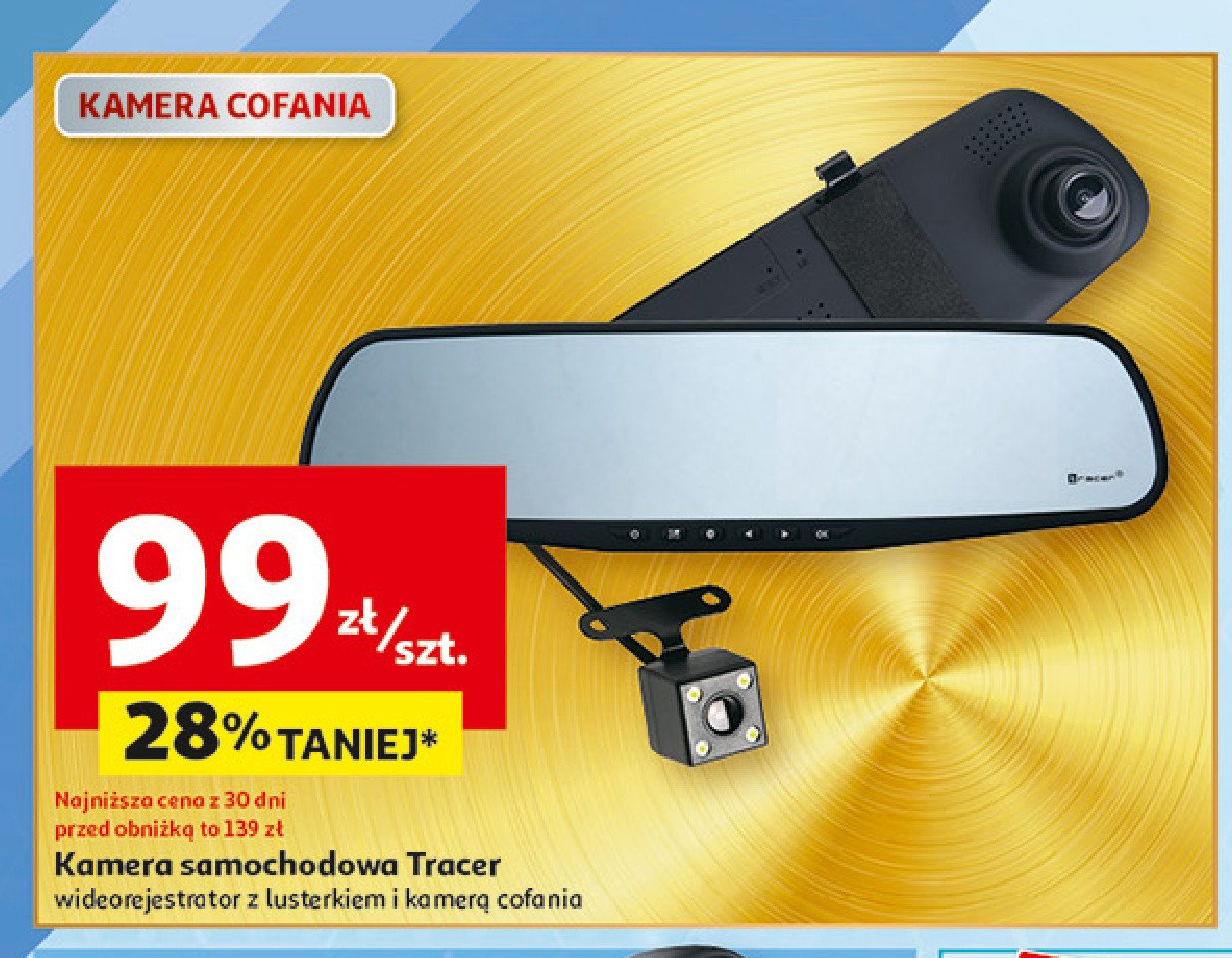 Kamera samochodowa Tracer promocja