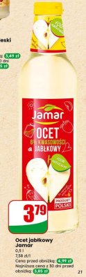 Ocet jabłkowy  promocja w Dino