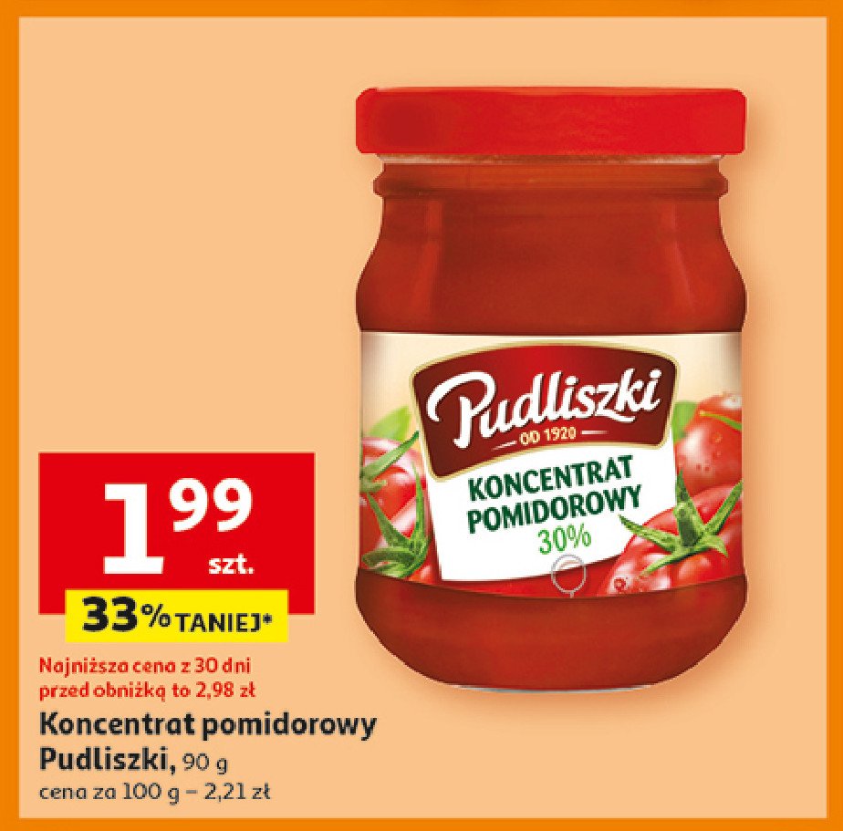 Koncentrat pomidorowy Pudliszki promocja