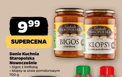 Bigos z kiełbasą Danie Kuchnia Staropolska promocja