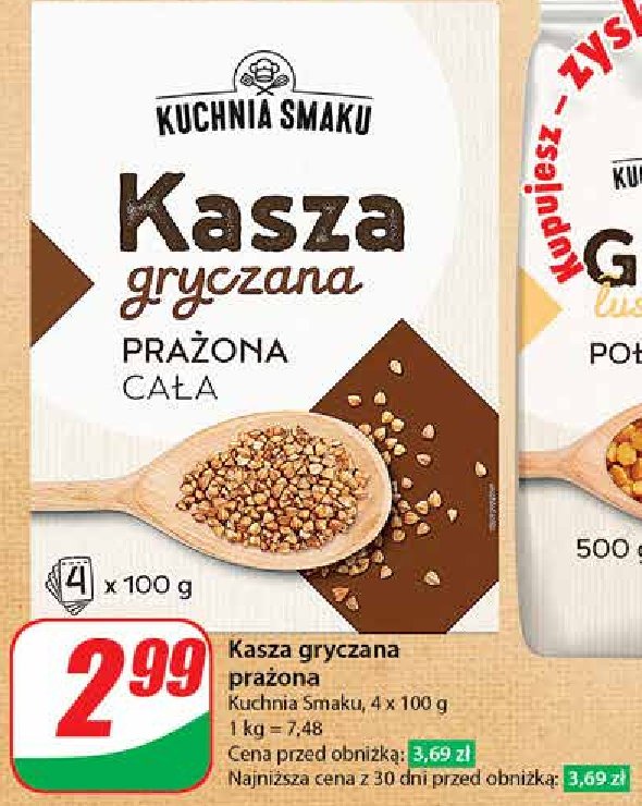 Kasza gryczana prażona Kuchnia smaku promocja