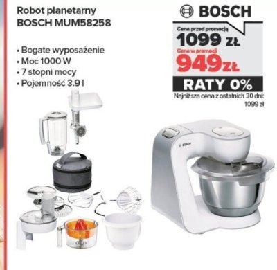 Robot planetarny MUM58258 promocja w NEONET